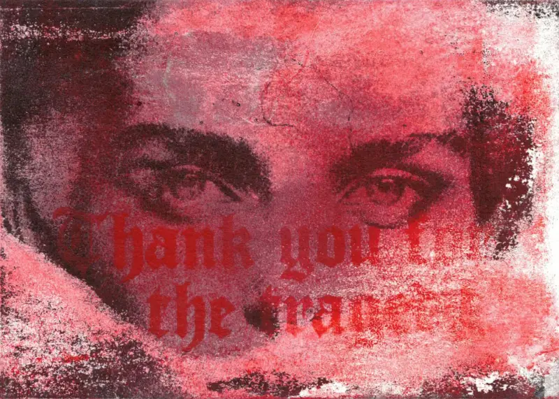 Thank You For The Tragedy aceo art card