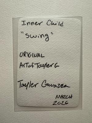 Swing aceo art card thumbnail 2