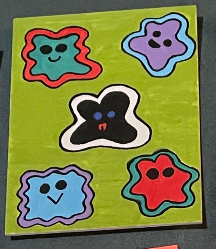 It’s Blobbers aceo art card