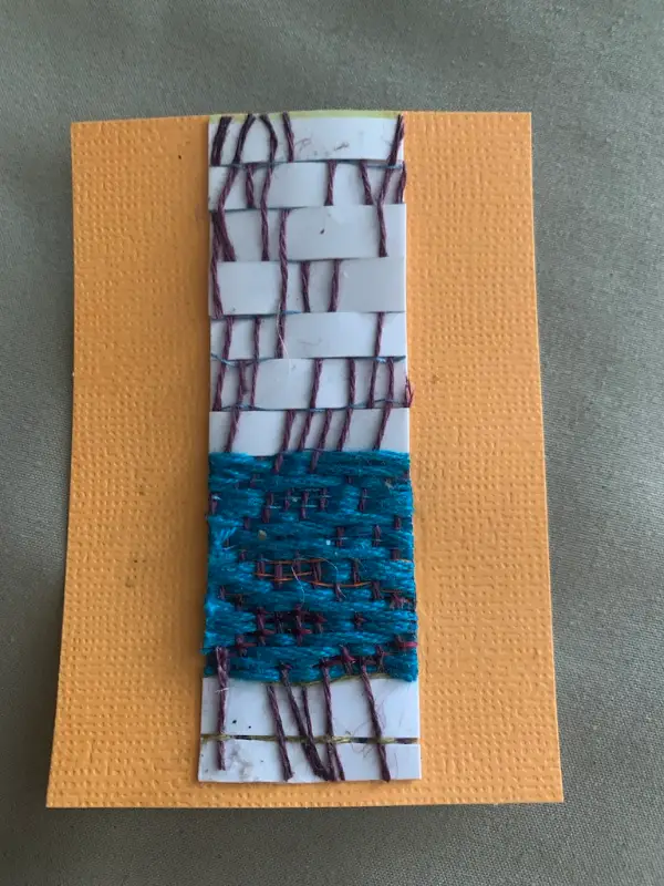 Turquoise #2 aceo art card