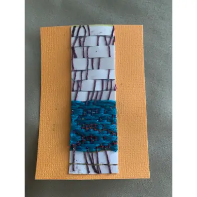 Turquoise #2 aceo art card thumbnail 1