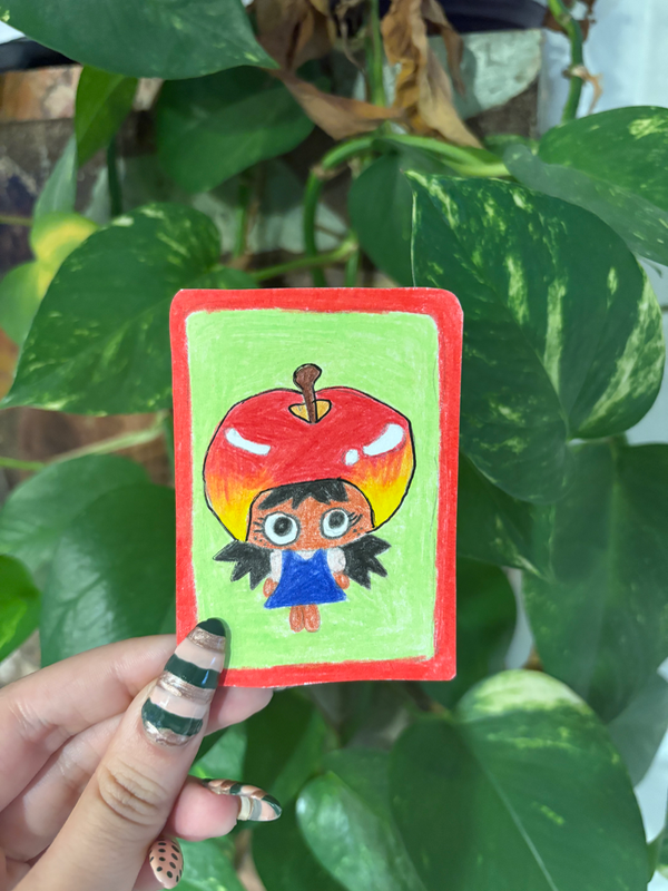 Honey Crisp Apple aceo art card