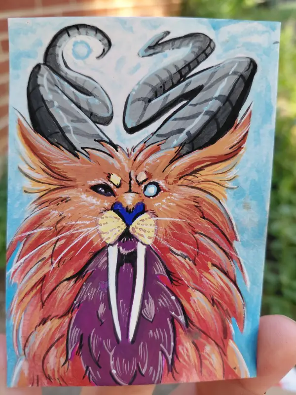Familiar - Debut Series 2/3 aceo art card