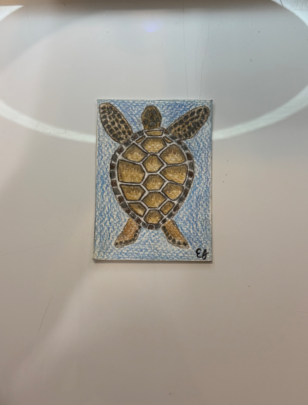 Strength & Wisdom aceo art card