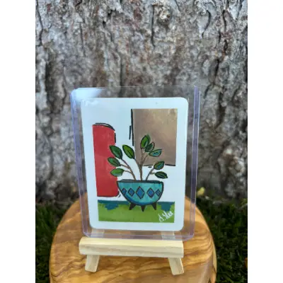 House Plant II: Series I aceo art card thumbnail 2