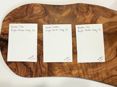 Acrylic Marker study aceo art card thumbnail 2