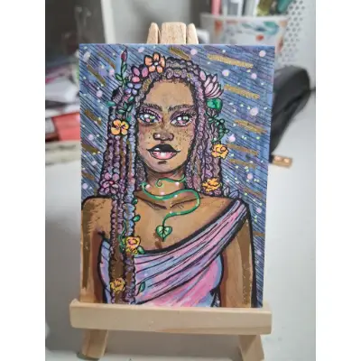 Persephone aceo art card thumbnail 5