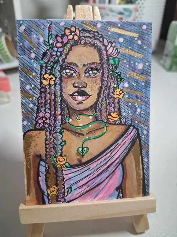 Persephone aceo art card