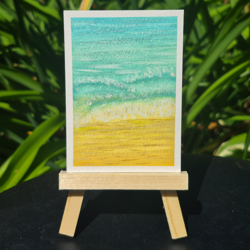 Lake no.2 aceo art card