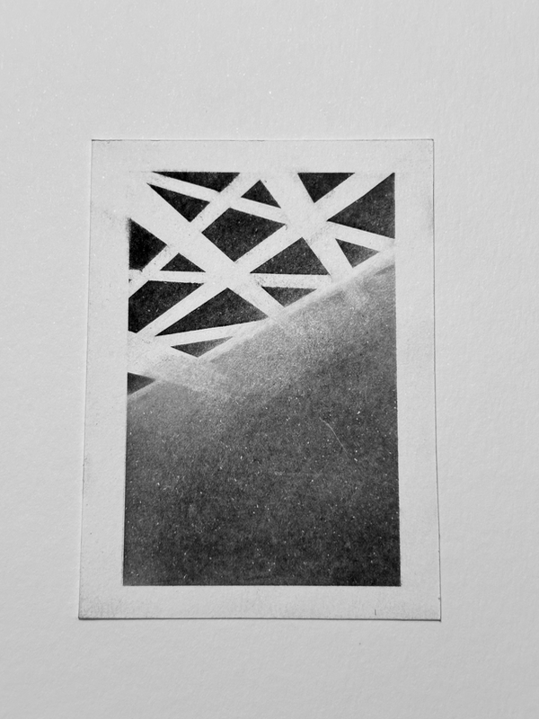 Study in Angles (4/5) aceo art card