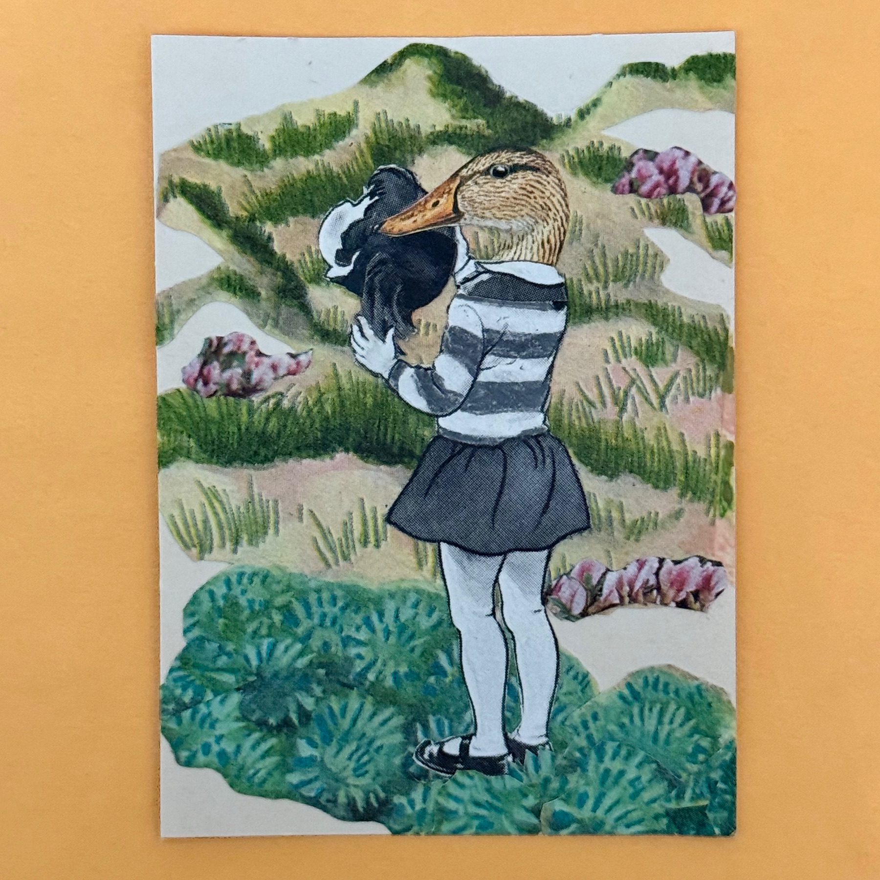 A girl like any other aceo art card