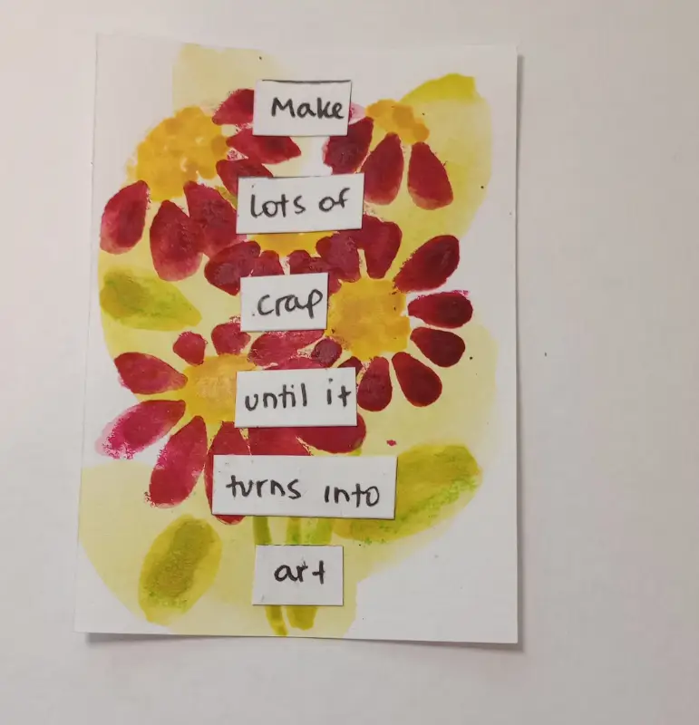 Make lots of art aceo art card