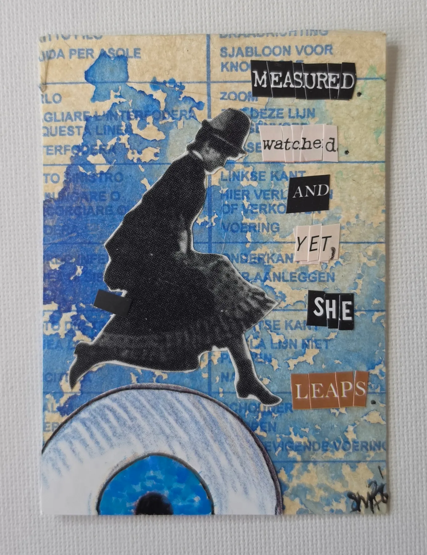 Surveillance is not sovereignty aceo art card