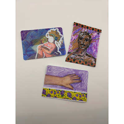 Weird bundle aceo art card thumbnail 1
