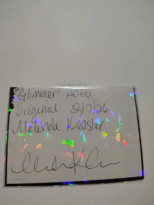 Glimmer bubble ninthhouseoracle aceo art card thumbnail 2