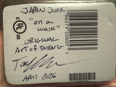 On a Walk aceo art card thumbnail 2