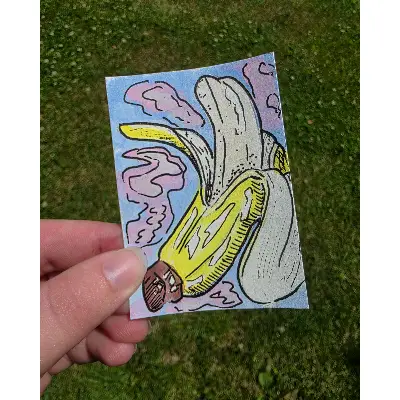 Dreamy Peels aceo art card thumbnail 1