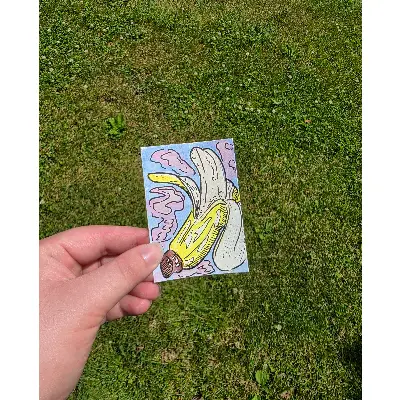 Dreamy Peels aceo art card thumbnail 2