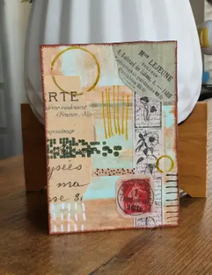 Quiet Correspondence aceo art card thumbnail 2