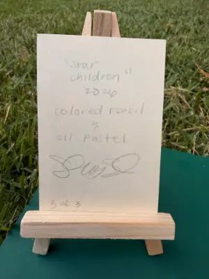Star Children - Studio Ghibli Fan Art aceo art card thumbnail 2