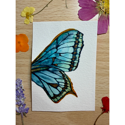 Ailes Célestes aceo art card thumbnail 1