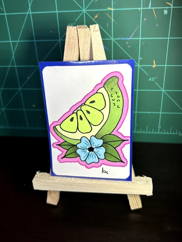 Citrus pack #1 aceo art card