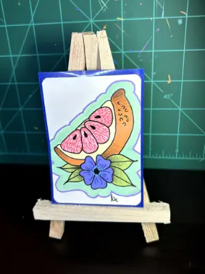 Citrus pack #1 aceo art card thumbnail 2