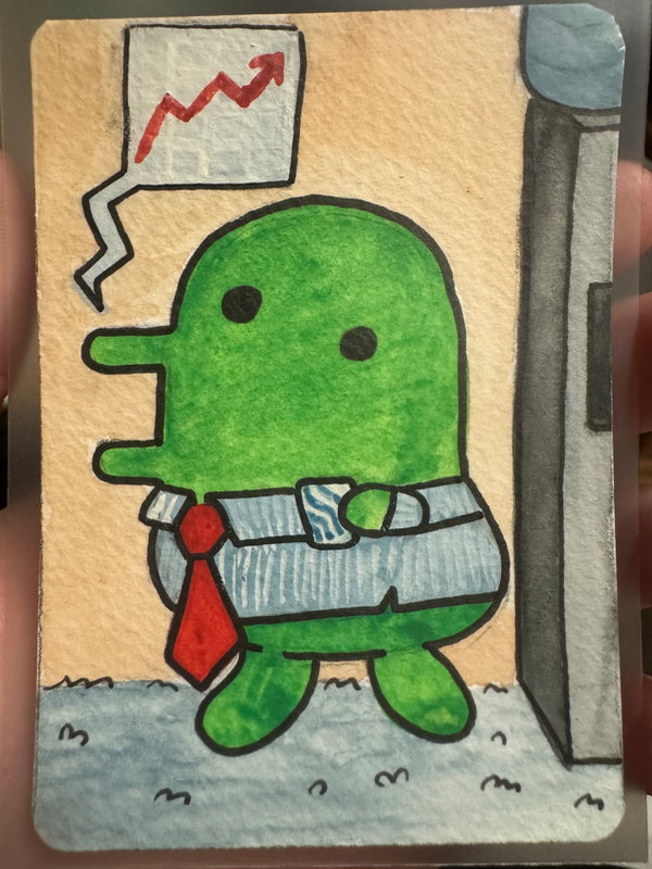 Office Kutchipatchi aceo art card