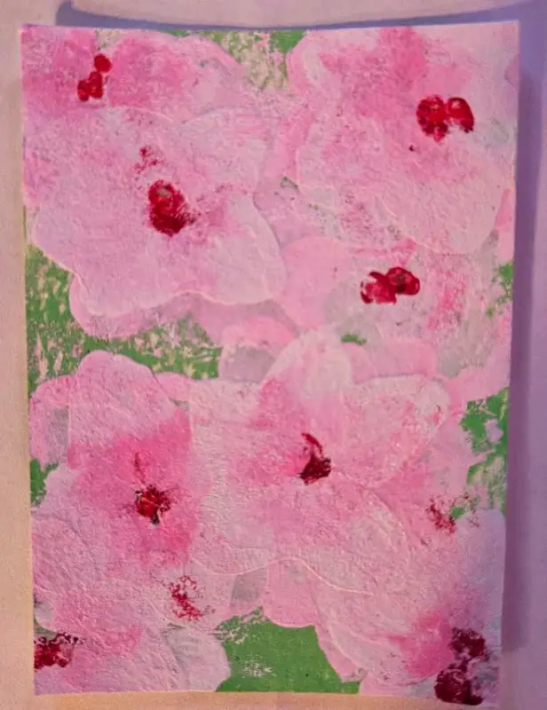 Cherry Blossoms aceo art card