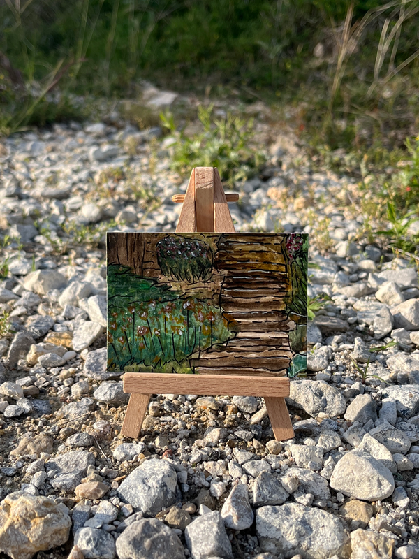 The Bigger Picture (Puzzle Piece #3) aceo art card