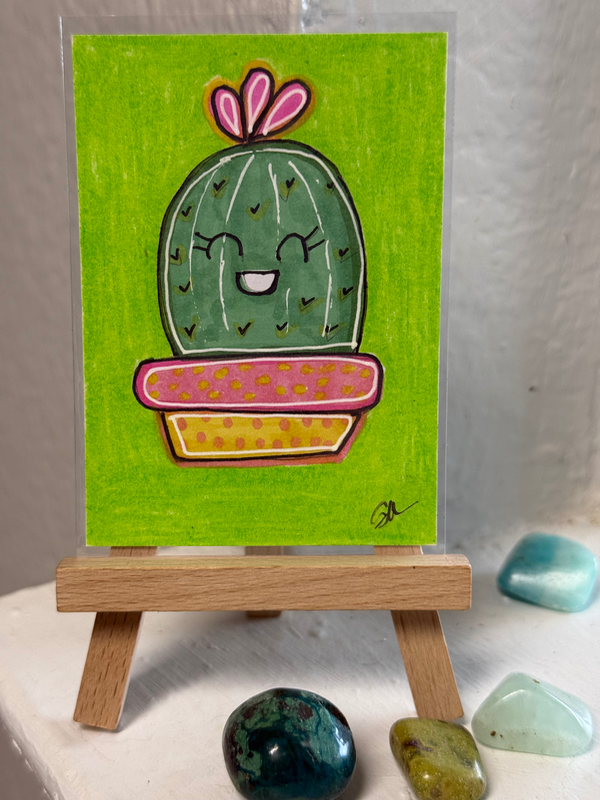 Desert Diva aceo art card