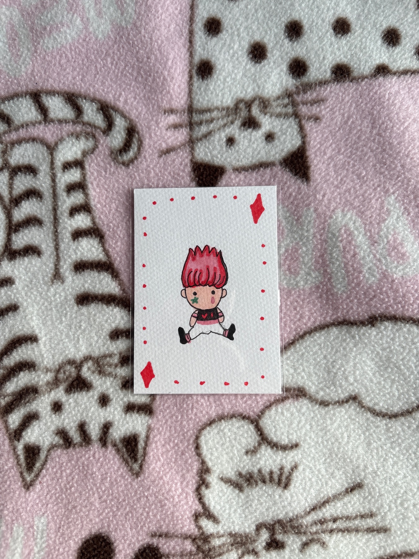 Mini hisoka aceo art card
