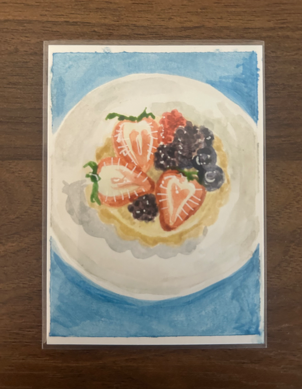 Summer Tart ☀️ aceo art card