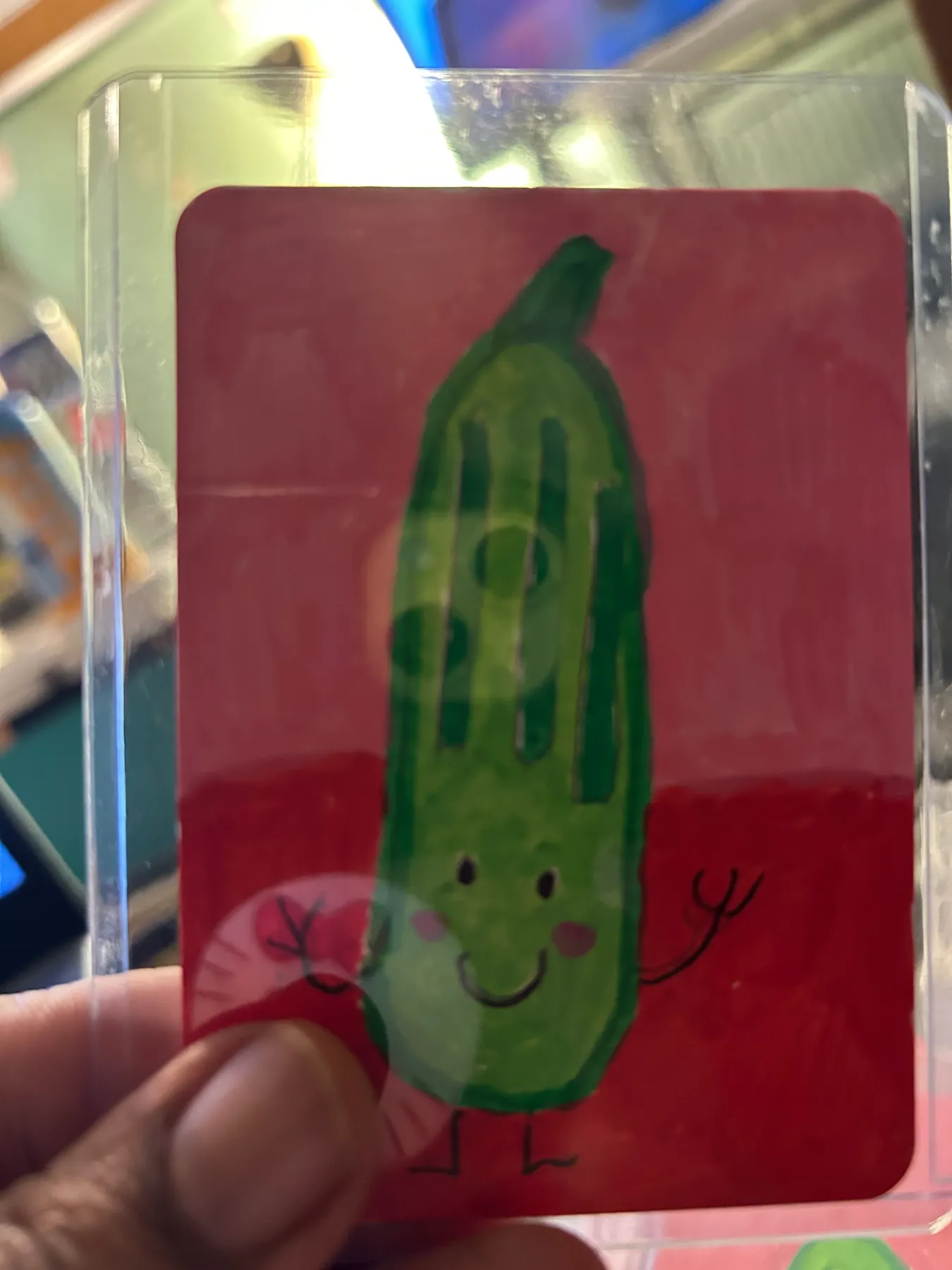 Mr. Pickle aceo art card