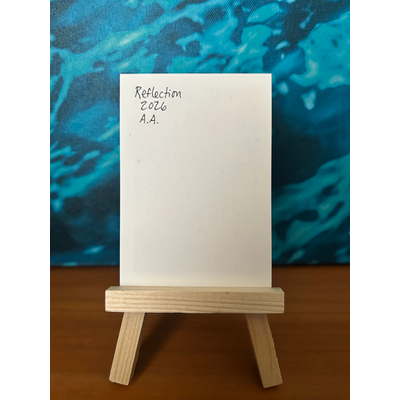 Reflection aceo art card thumbnail 2
