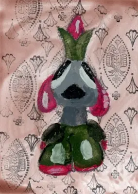 ACEO # 163 aceo art card thumbnail 2