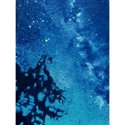 Starry Silhouette aceo art card thumbnail 3