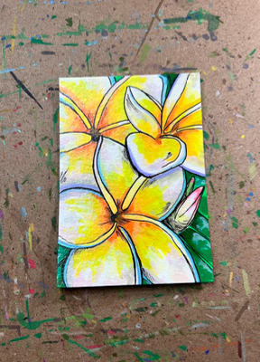 Pua Melia aceo art card thumbnail 1