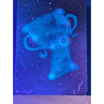 Crater aceo art card thumbnail 2