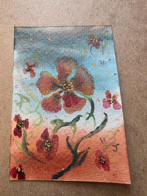 Fly Away aceo art card