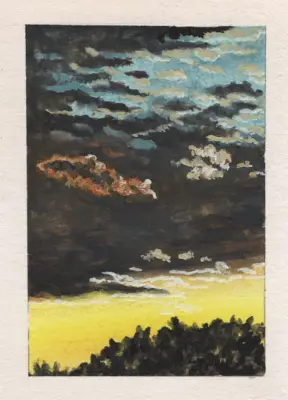 Glow aceo art card thumbnail 2