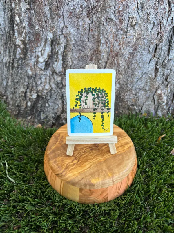 Persephone the Pearls aceo art card