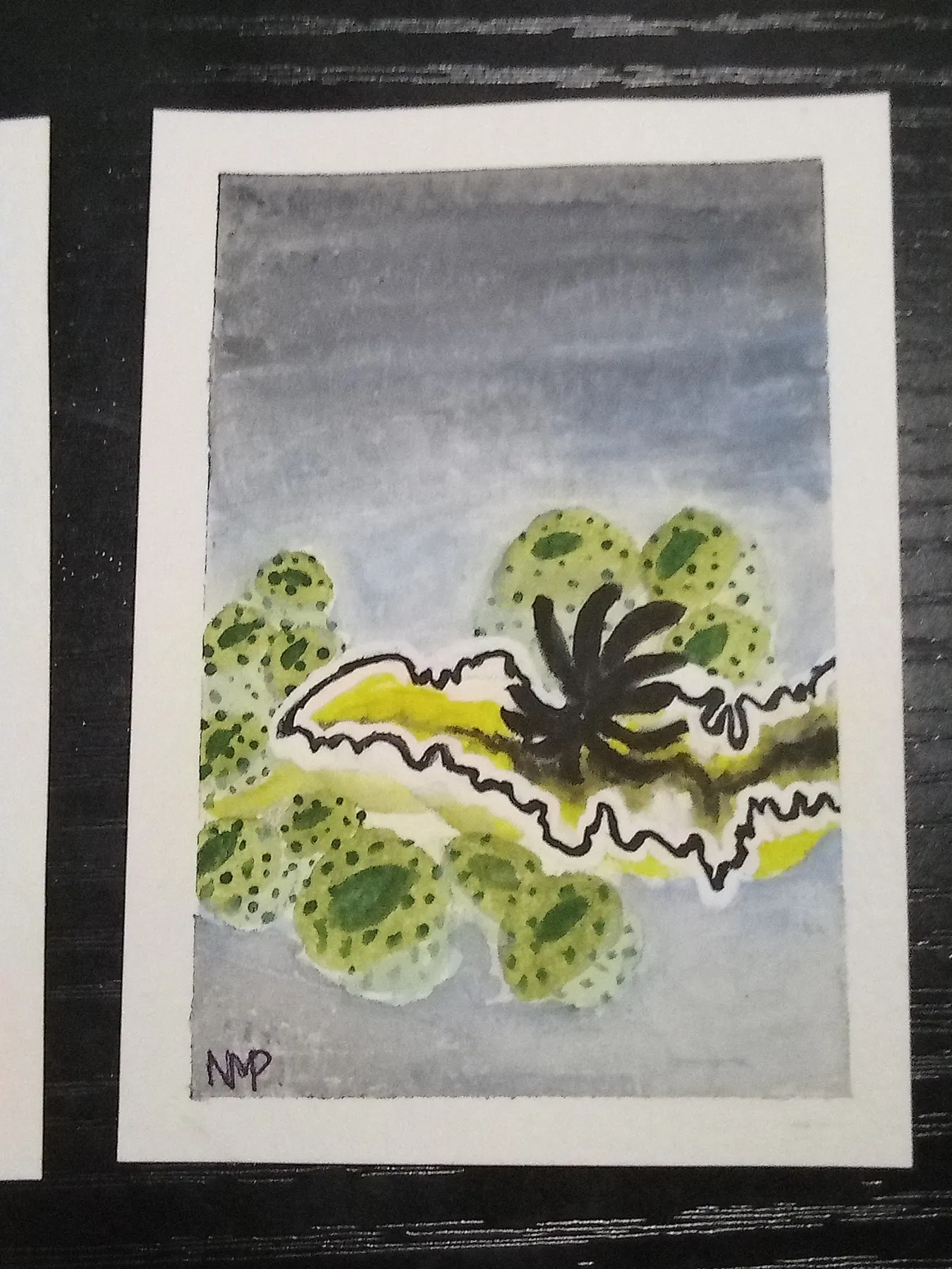 Sea Slug #8 aceo art card