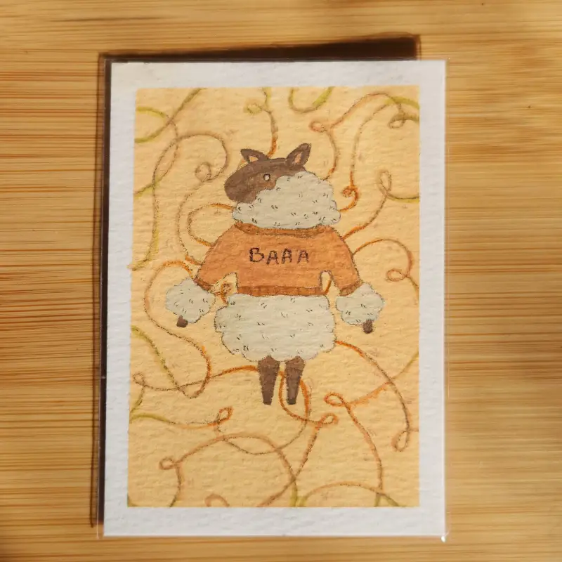 BAAA aceo art card