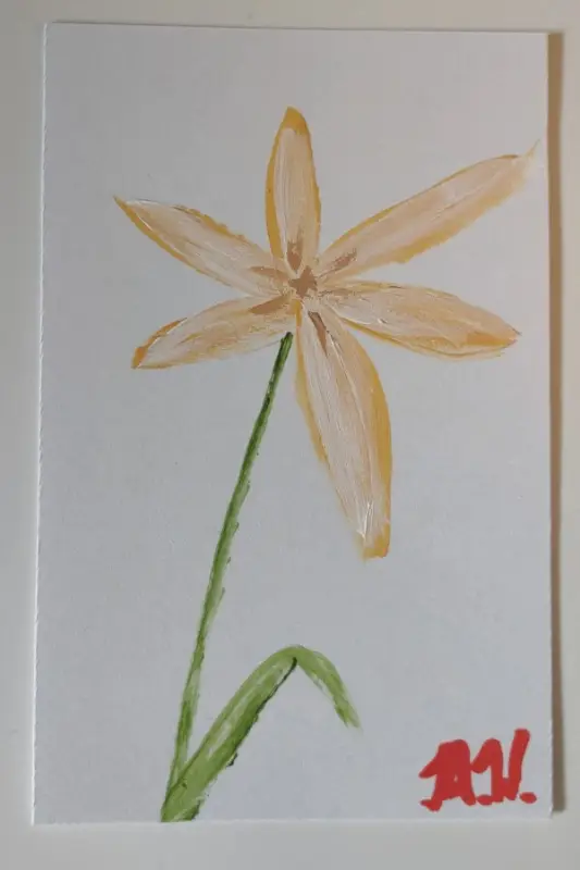 Lily by Amy Warrick aceo art card