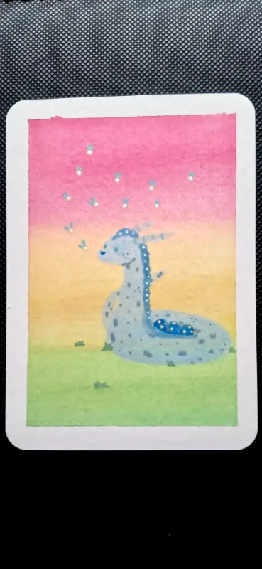 Firefly Field aceo art card