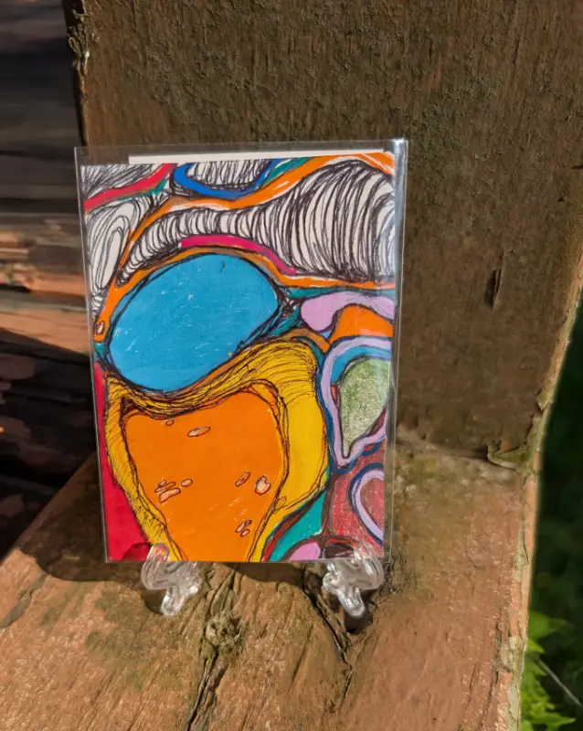 Flow State aceo art card