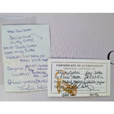 Flow State aceo art card thumbnail 2