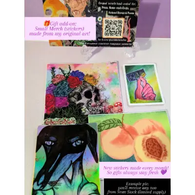 Flow State aceo art card thumbnail 3