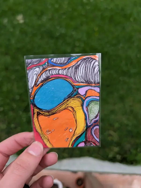 Flow State aceo art card